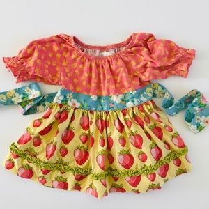 Matilda Jane strawberry top
